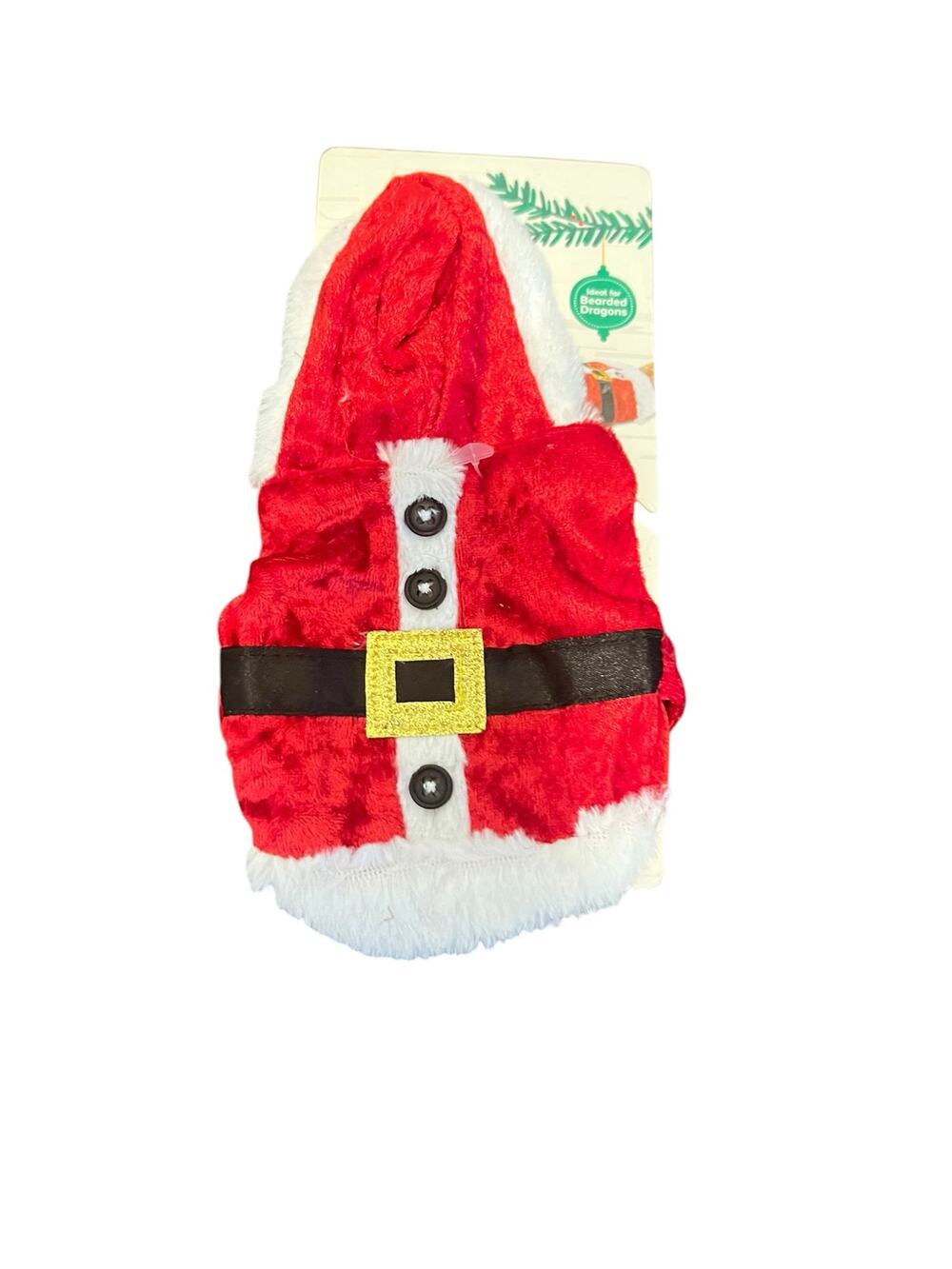 NWT Bearded Dragon Christmas Santa Costume Clothing
